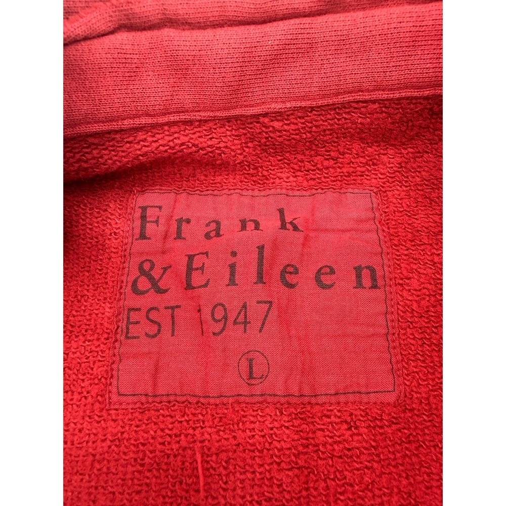 NEW! Frank & Eileen Willa Long Triple Fleece‎ Wrap Dress Women's Size Large Cran - Picture 4 of 5